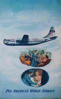 pan american airways 1951 4 Advert A4 Photo Print