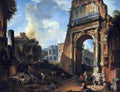 pan landscape with titus arch Art A4 Photo Print