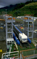 panama canal truck 1980s 1990s A4 Photo Print