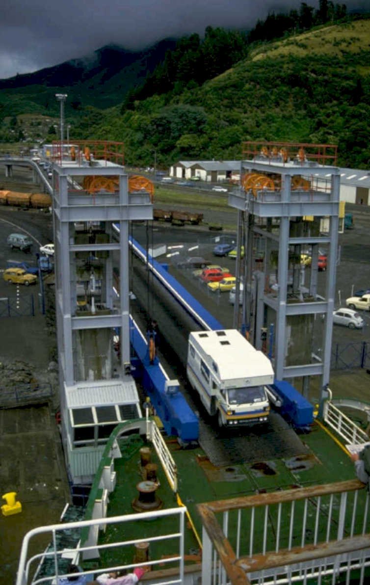 panama canal truck 1980s 1990s A4 Photo Print