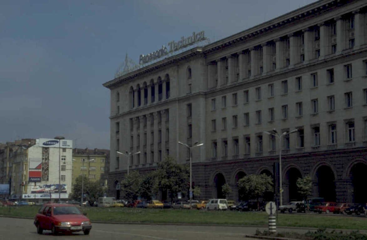 panasonic technics building 1980s 1990s A4 Photo Print