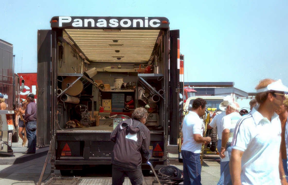 panasonic trade display Vintage A4 Photo Print