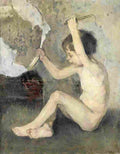 pant Child to the Hoop Art A4 Photo Print