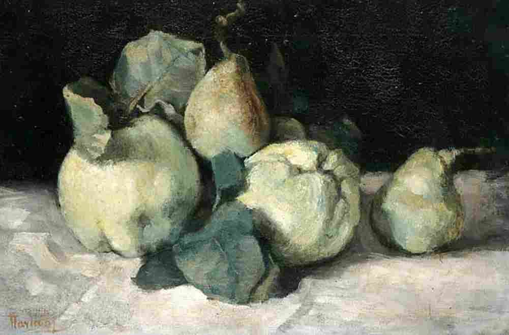 pant Still Life with Quinces Art A4 Photo Print