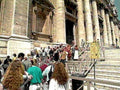 pantheon crowd rome1980s 1990s A4 Photo Print