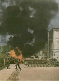 panzer iv stalingrad Vintage world war A4 Photo Print