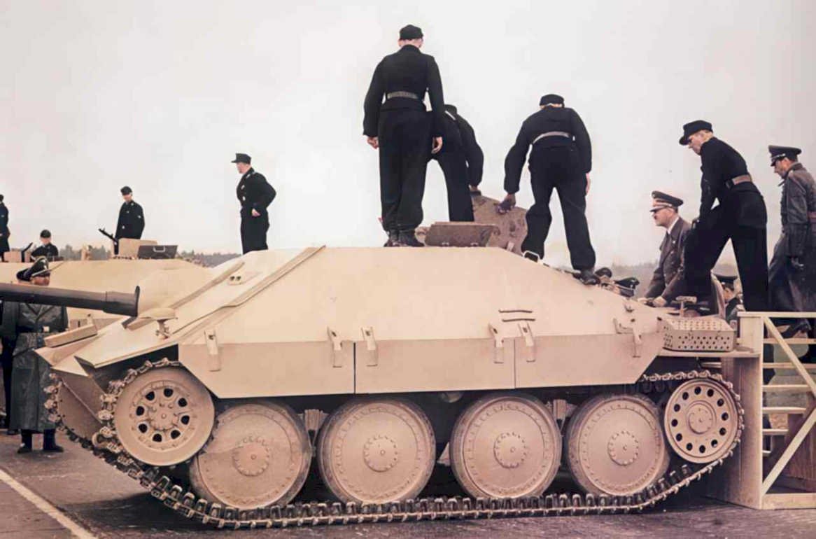panzer iv tank 3 Vintage world war A4 Photo Print