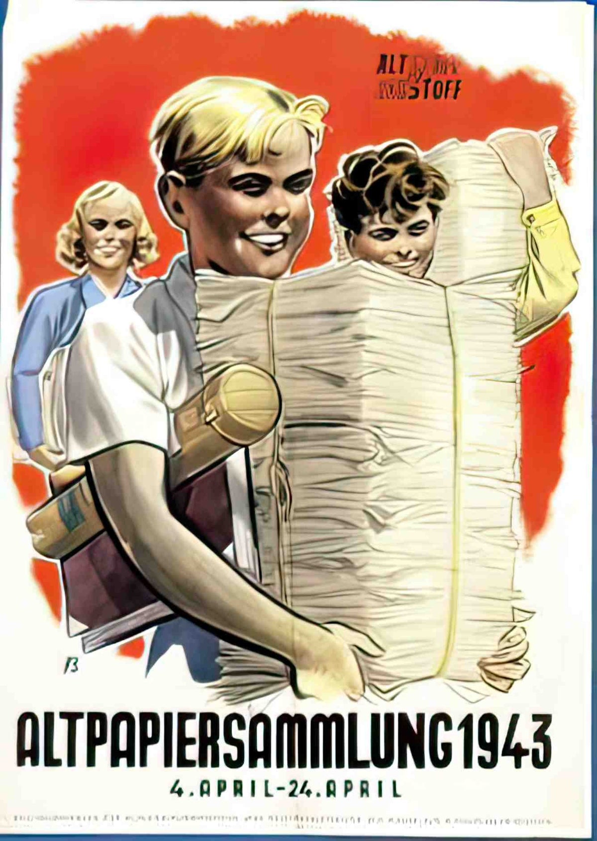 paper Advert A4 Photo Print