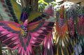 papuan bird masks 1980s 1990s A4 Photo Print