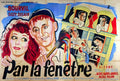 par la fenetre 2P Advert A4 Photo Print