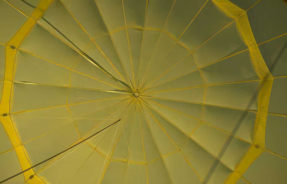 parachute canopy detail Vintage A4 Photo Print