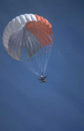 parachutist skydiving action 2 Vintage A4 Photo Print