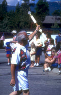 parade torch c Vintage A4 Photo Print