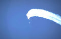 paraglider blue sky Vintage A4 Photo Print