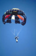paraglider flight canopy Vintage A4 Photo Print