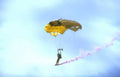 paratrooper army parachute Vintage A4 Photo Print
