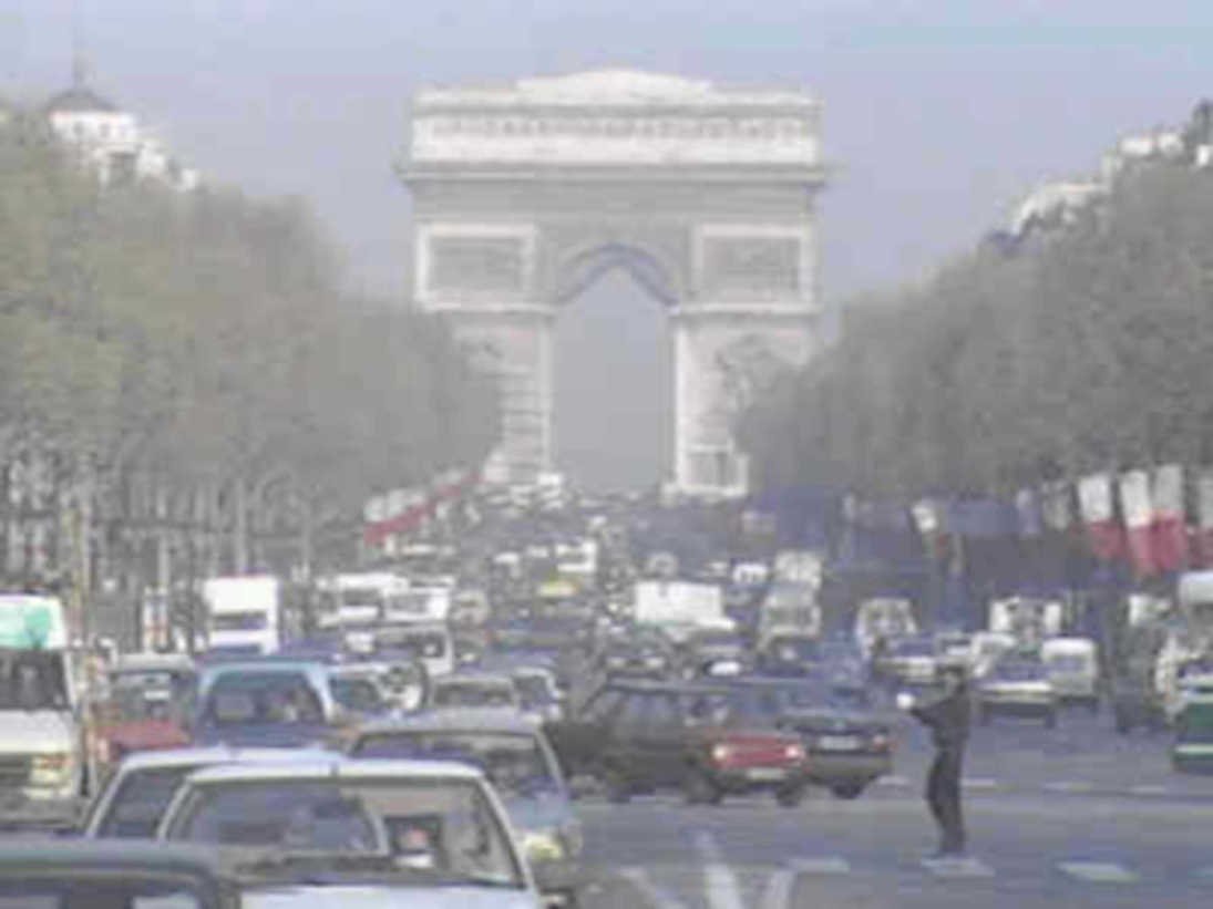 paris arc triomphe1980s 1990s A4 Photo Print