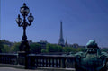 paris bridge eiffel 2 1980s 1990s A4 Photo Print