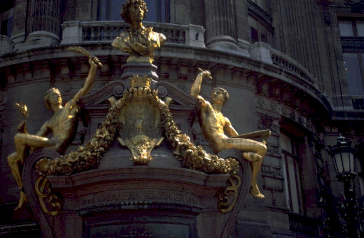 paris opera bacchus 1980s 1990s A4 Photo Print