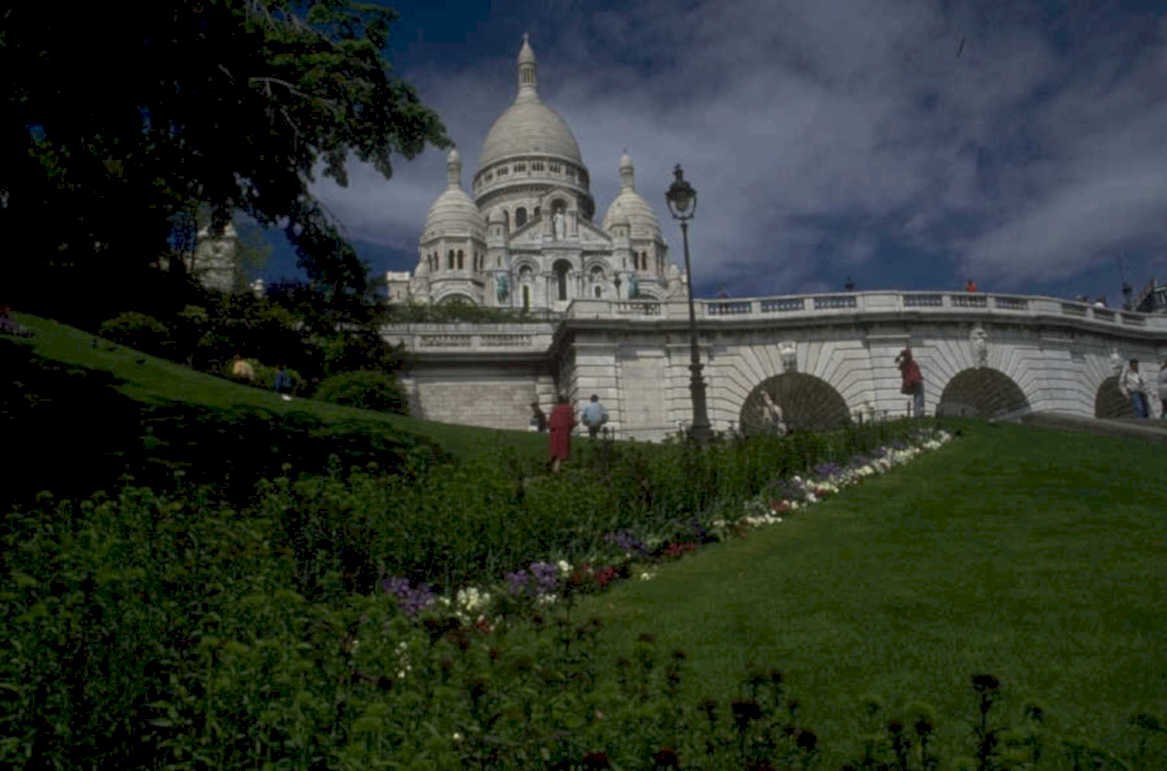 paris sacre coeur 2 1980s 1990s A4 Photo Print