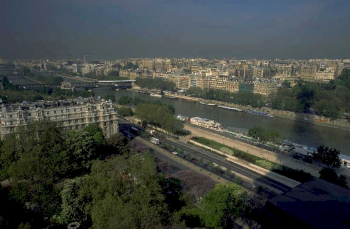 paris seine bridge 1980s 1990s A4 Photo Print