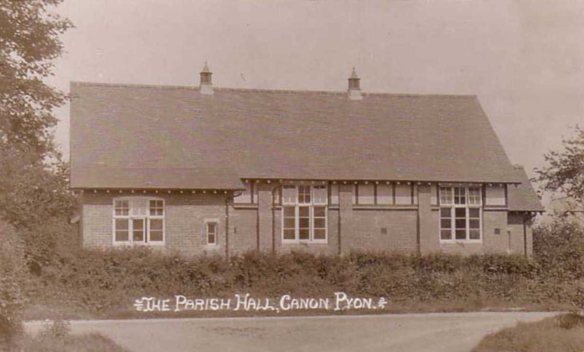 parish hall canonVintage 1880s 1900s A4 Photo Print