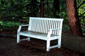 park bench evening1980s 1990s A4 Photo Print