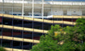 parking garage ramp Vintage A4 Photo Print
