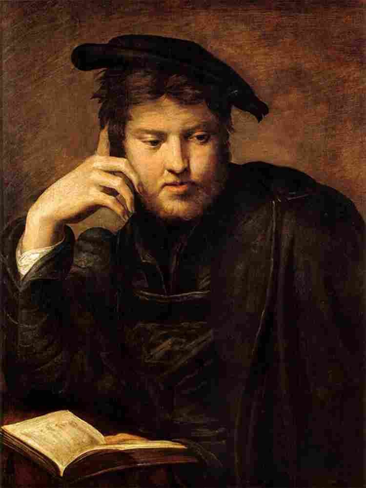 parm A Man Meant to be Reading Art A4 Photo Print