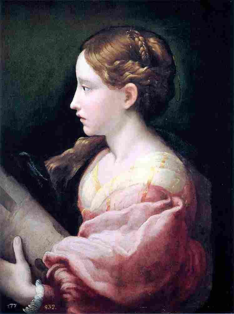 parm Saint Barbara Art A4 Photo Print
