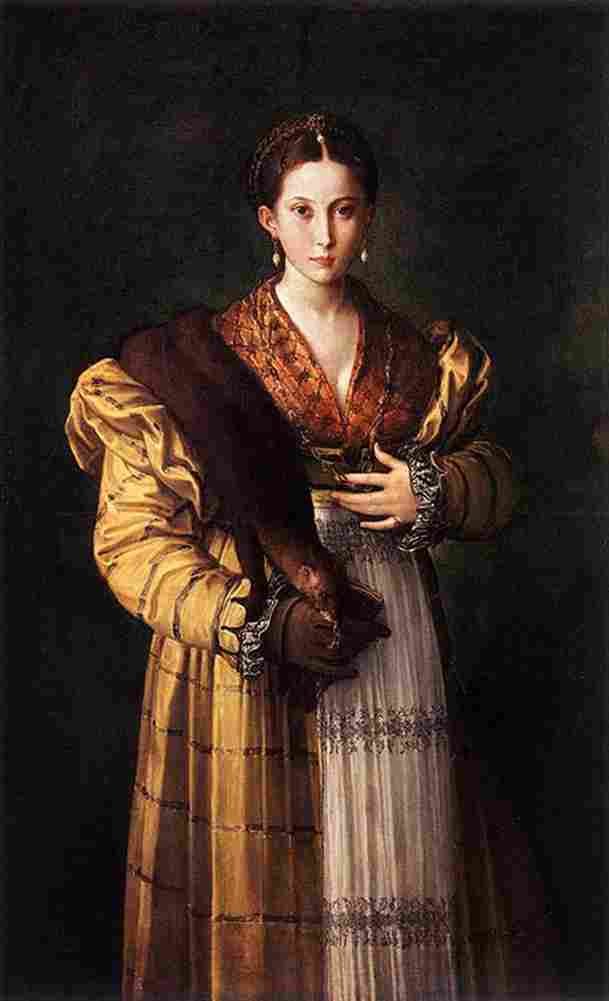 parm Young Lady Art A4 Photo Print