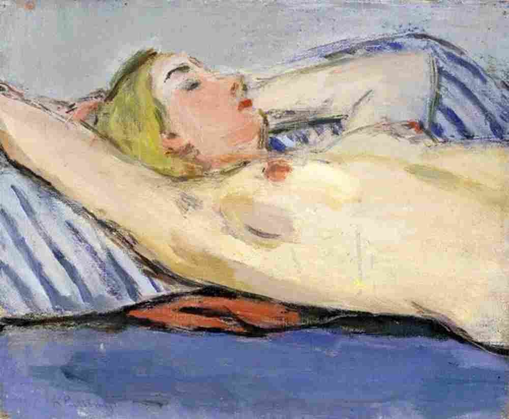 parsimagi lying figure Art A4 Photo Print