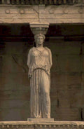 parthenon frieze column 1980s 1990s A4 Photo Print