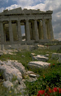 parthenon ruins athens 1980s 1990s A4 Photo Print 42