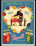 pascall sweets 1950s Advert A4 Photo Print