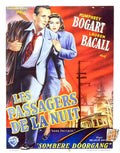 passagers de la nuit belge Advert A4 Photo Print