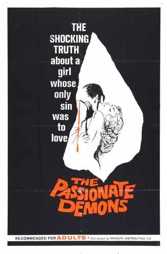 passionate demons  01 film star poster A4 Photo Print