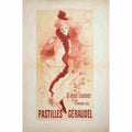 pastilles geraudel jules cheret 1891 3 Advert A4 Photo Print