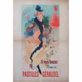 pastilles geraudel jules cheret 1891 7 Advert A4 Photo Print