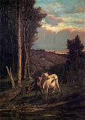 pasture 3 Art A4 Photo Print