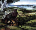 pat landscape with st jerome Art A4 Photo Print