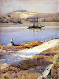 paterson Kippford Waiting For The Tide Art A4 Photo Print