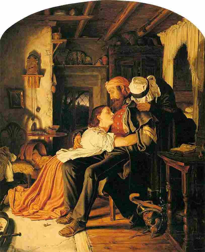 paton Home The Return from the Crimea Art A4 Photo Print