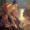 paton Oberon and the Mermaid Art A4 Photo Print