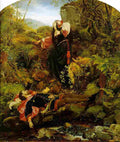 paton The Bluidie Tryst Art A4 Photo Print