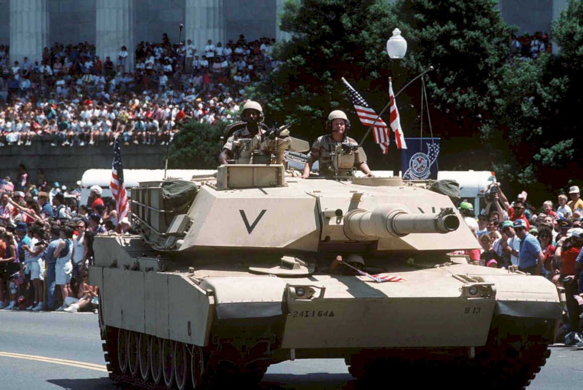 patton tank dc1980s 1990s A4 Photo Print