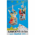 paul sechaud samoens sixt vers 1955 2 Advert A4 Photo Print