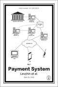 paypal patent print white A4 Photo Print
