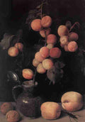 peaches 2 Art A4 Photo Print
