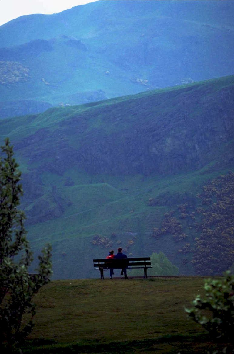peak district couple1980s 1990s A4 Photo Print